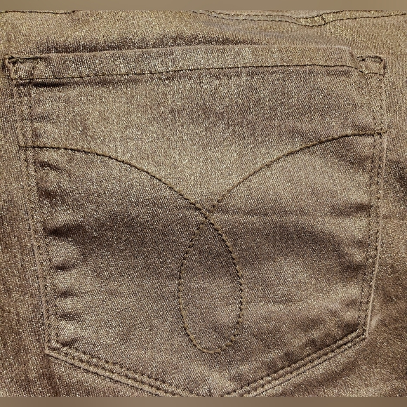 Calvin Klein Silver Jegging Jeans - Picture 6 of 7